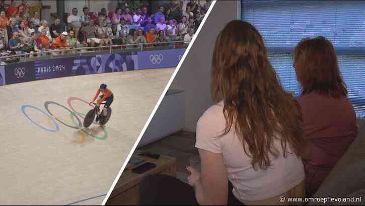 Almere - Baanwielrenster Kimberly Kalee: 'Je voelt gewoon stekende pijn'