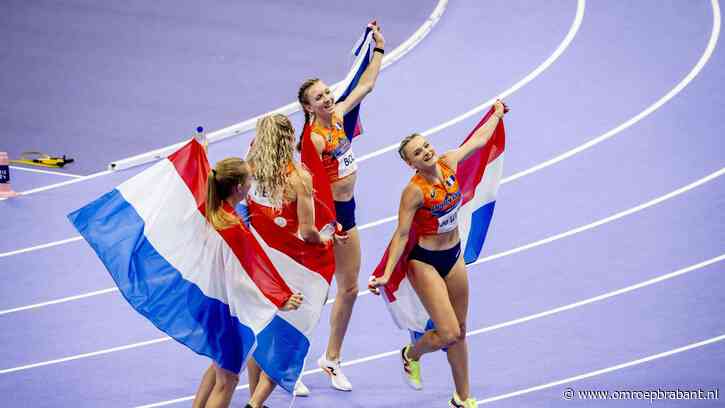 Olympisch zilver voor Cathelijn Peeters met estafettevrouwen