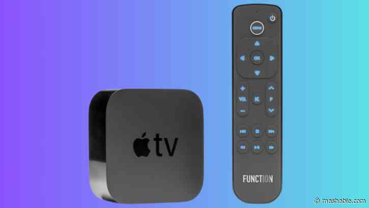Ditch your Apple TV remote for this old-school remote with actual buttons