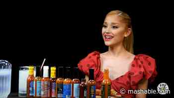 Ariana Grande takes on 'Hot Ones', remains alarmingly chill