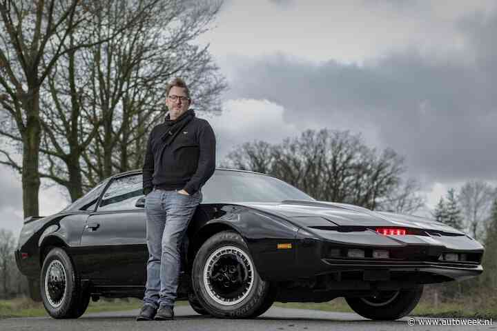 Rob was leraar maar bouwt nu Pontiacs Firebird om tot KITT-replica