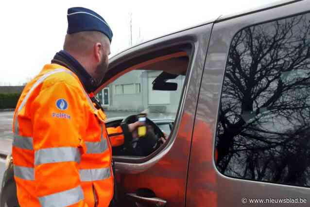 Tweehonderd bestuurders gecontroleerd, 20 pv’s uitgeschreven