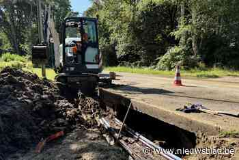 Derde waterlek in een week tijd in Kambergen