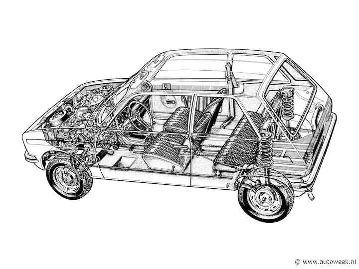 Deze auto's hadden de motor vóór de vooras