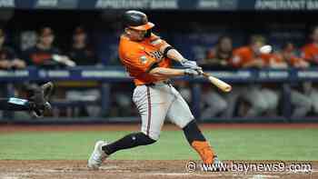 Urías hits go-ahead homer in 8th, Orioles beat Rays 7-5
