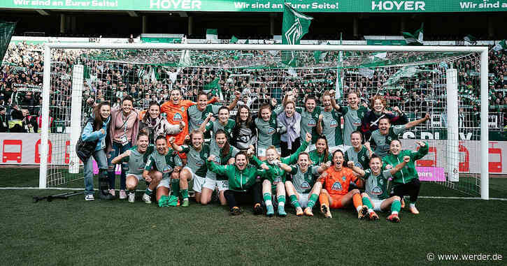 GO WERDER FRAUEN: FRAUEN-BUNDESLIGASPIEL GEGEN BAYER 04 LEVERKUSEN IM WESERSTADION
