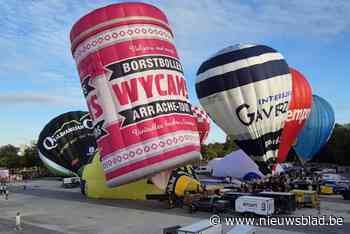 IN BEELD. Tientallen kleurrijke ballons kleuren het  luchtruim boven Deinze tijdens tweedaagse ballonmeeting