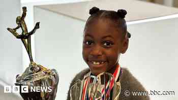 Seven-year-old gymnast sets sights on Olympics