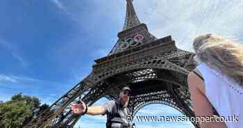 WATCH: Eiffel Tower evacuated after shirtless man seen climbing Paris landmark