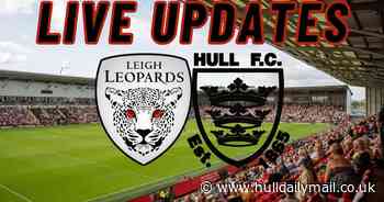 Leigh Leopards vs Hull FC LIVE first half action as Leigh take lead and Hull down to 12