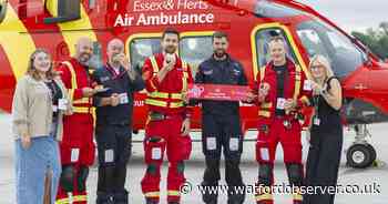 Brew for the Crew fundraiser to support Essex & Herts Air Ambulance