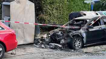 Brandstiftung in Lebenstedt? Autos und Container stark beschädigt