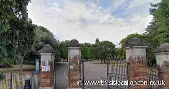 Dead body found in park at night