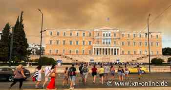 Athen: Großbrand bricht nördlich der griechischen Hauptstadt aus