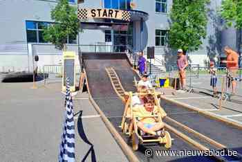 Racen op wielen en in het water tijdens kinderfestival Tureluurs