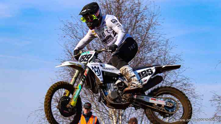 Motorcrosser Brian Bogers komt goed weg na crash: 'Geluk aan mijn kant'