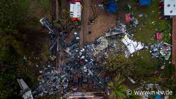 62 Tote in Brasilien: Daten gesichert - Ermittlung nach Flugzeugabsturz startet