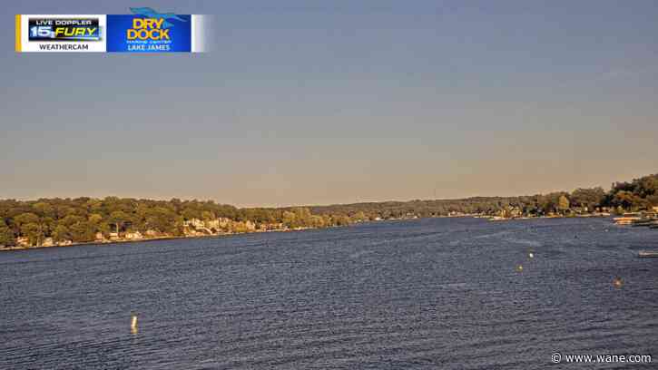 Mostly clear for the Perseids Sunday night