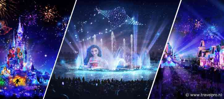 Nieuwe avondshow met fonteinen, waterdrones en speciale effecten in Disneyland Paris