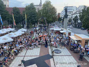 Straßenkultur in der Neu-Ulmer Innenstadt mit 25 Künstlerinnen und Künstlern