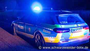 Polizeikontrolle in Haiterbach: 28-Jähriger fährt mit über drei Promille Auto