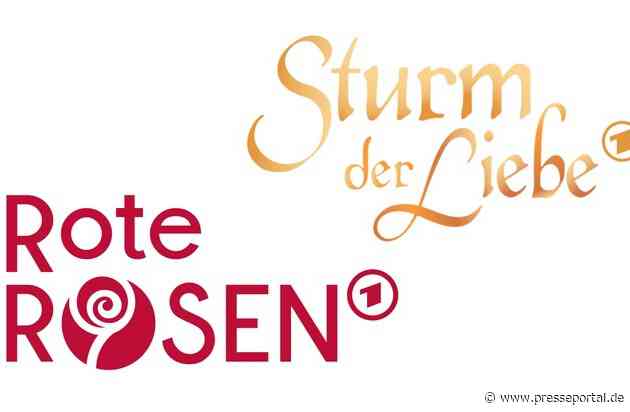 Endlich wieder Zeit für große Gefühle, Dramen und Liebesversprechen: / "Rote Rosen" und "Sturm der Liebe" beenden am 19. August 2024 die Sommerpause