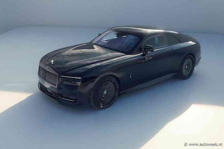 Ook elektrische Rolls-Royce Spectre niet veilig voor Novitec