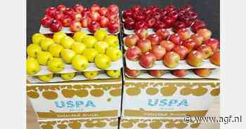 Oekraïense appelexport in de lift