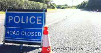 Watford bridge under 24/7 road closure after car crashes into it