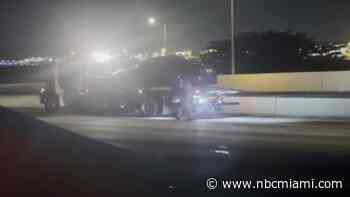 Death investigation underway after body is found on Dolphin Expressway