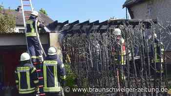 Rauchsäule in Adersheim - Feuerwehr verhindert Schlimmeres