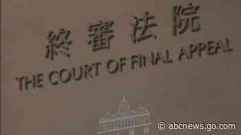 Hong Kong's top court upholds convictions of 7 prominent pro-democracy activists over 2019 protest