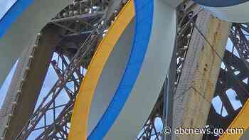 Man seen climbing Eiffel Tower, prompting an evacuation hours before closing ceremony