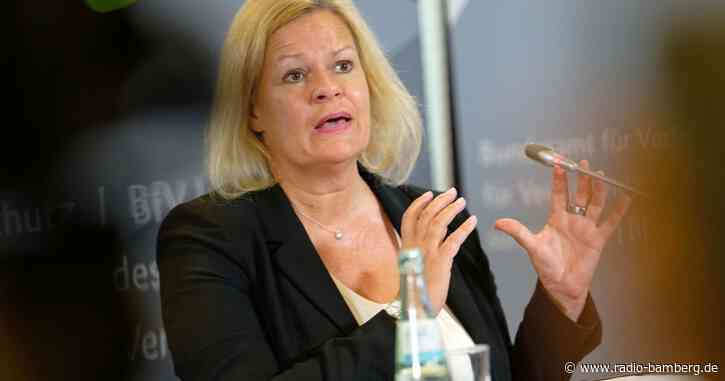 Faeser über Messer: «Sechs Zentimeter ist okay»