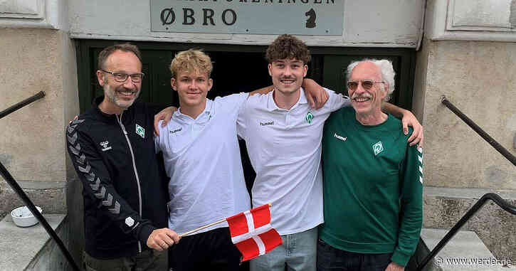 Vier Werderaner in Kopenhagen