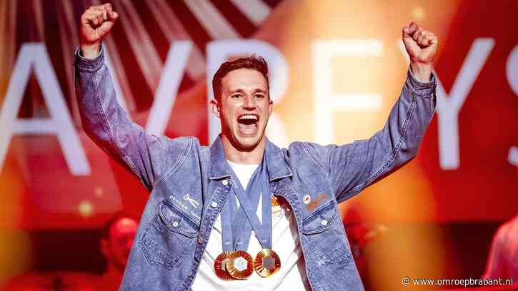 Harrie Lavreysen in thuisdorp gehuldigd voor prestatie op Spelen