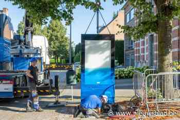 Bornem plaatst digitale infoborden in dorpscentra: “Voor boodschappen van algemeen nut en meer”