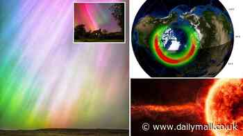 Look up tonight! Northern Lights will light up skies as far south as Newcastle as a huge coronal mass ejection strikes Earth - so, will the dazzling display be visible from your hometown?