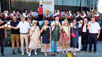 Sommerliche Partystimmung: Das war beim Hopfenfest in Hochdorf geboten
