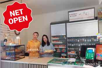 Zusjes Yang openen in Kontich dagbladhandel met eigen twist: “Zelfgemaakte cupcakes, bubble tea en kranten”