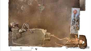 Auch Schatz ausgegraben: Archäologen entdecken zwei Skelette in Pompeji