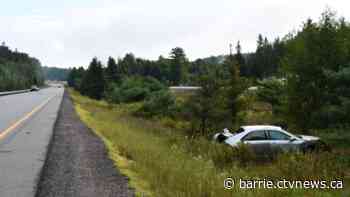 Highway 11 closed following single-vehicle rollover