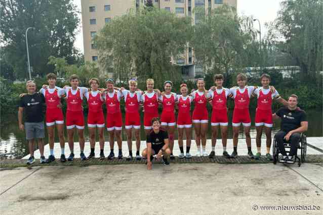 Team België behaalt zes (!) keer goud op Internationale Jeugdcup in Tsjechië: “Dit is een hoogtepunt voor ons klein roeilandje”