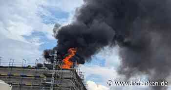 Kitzingen: Feuer im Staatsarchiv-Neubau - Brandursache stellt Polizei weiterhin vor Rätsel