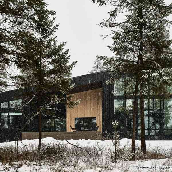 Mountains and valleys inform design of Montana house by The Ranch Mine