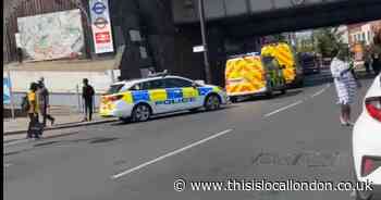 Person in hospital with 'life-threatening' injuries after being hit by train