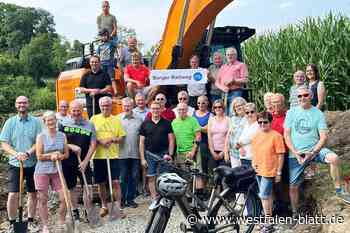 Zwischen Ovenhausen und Bosseborn entsteht endlich ein Radweg