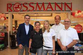 Rossmann im Salzkottener Hedercenter ist wieder geöffnet
