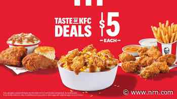 KFC expands its $5 meal offerings