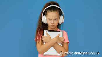Think twice before giving your child the iPad: Kids who use a tablet for an extra hour a day are 22% more likely to experience outbursts of ANGER, study finds